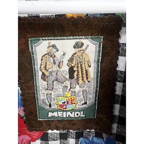 Vintage Herren German Jacket With Embroidered Pockets & Unique Buttons - Picture 10 of 13